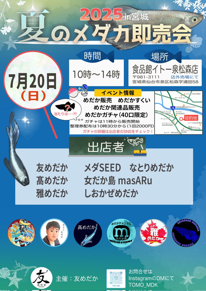 友めだか tweet media