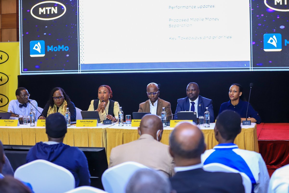 MTN Uganda (@mtnug) on Twitter photo Our CEO <a href="/sylmulinge/">Sylvia Mulinge M.B.S</a> has opened the MTN Uganda Shareholder Townhall by reaffirming that since the June notice, two circulars have been shared to guide shareholder decision ahead of the July 22 EGM. Today, we will break it down further and answer shareholder questions as we seek Our CEO <a href="/sylmulinge/">Sylvia Mulinge M.B.S</a> has opened the MTN Uganda Shareholder Townhall by reaffirming that since the June notice, two circulars have been shared to guide shareholder decision ahead of the July 22 EGM. Today, we will break it down further and answer shareholder questions as we seek