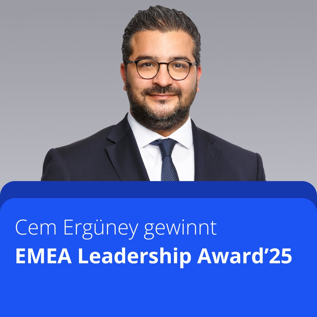 Cem Ergüney, Head of Office Letting bei Colliers in Deutschland, gewinnt den EMEA Leadership Award'25. Mit Engagement, Zusammenhalt und klarer Vision wurde auf EMEA-Ebene ein herausragender Erfolg erzielt. Wir gratulieren Cem und dem Office Letting Team zu dieser Spitzenleistung.