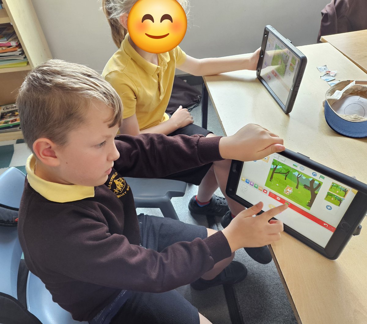 EastfieldPSHull's tweet image. #2AH enjoyed experimenting with background and sprite transitions in computing this week! They are making a great start to Year 3! #epscomputing