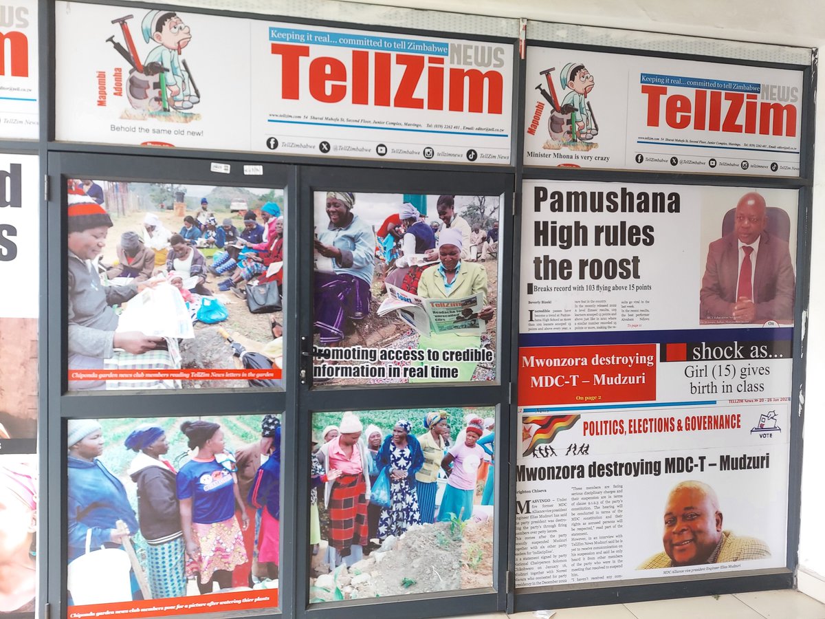 IMSforfreemedia's tweet image. #ImpactReport2025: Making journalism financially viable is one of the bigger challenges facing media today. The newspaper @TellZimbabwe and multiple community radio stations in Zimbabwe have found ways to start securing their future. Read more here: mediasupport.org/damascene-mome…