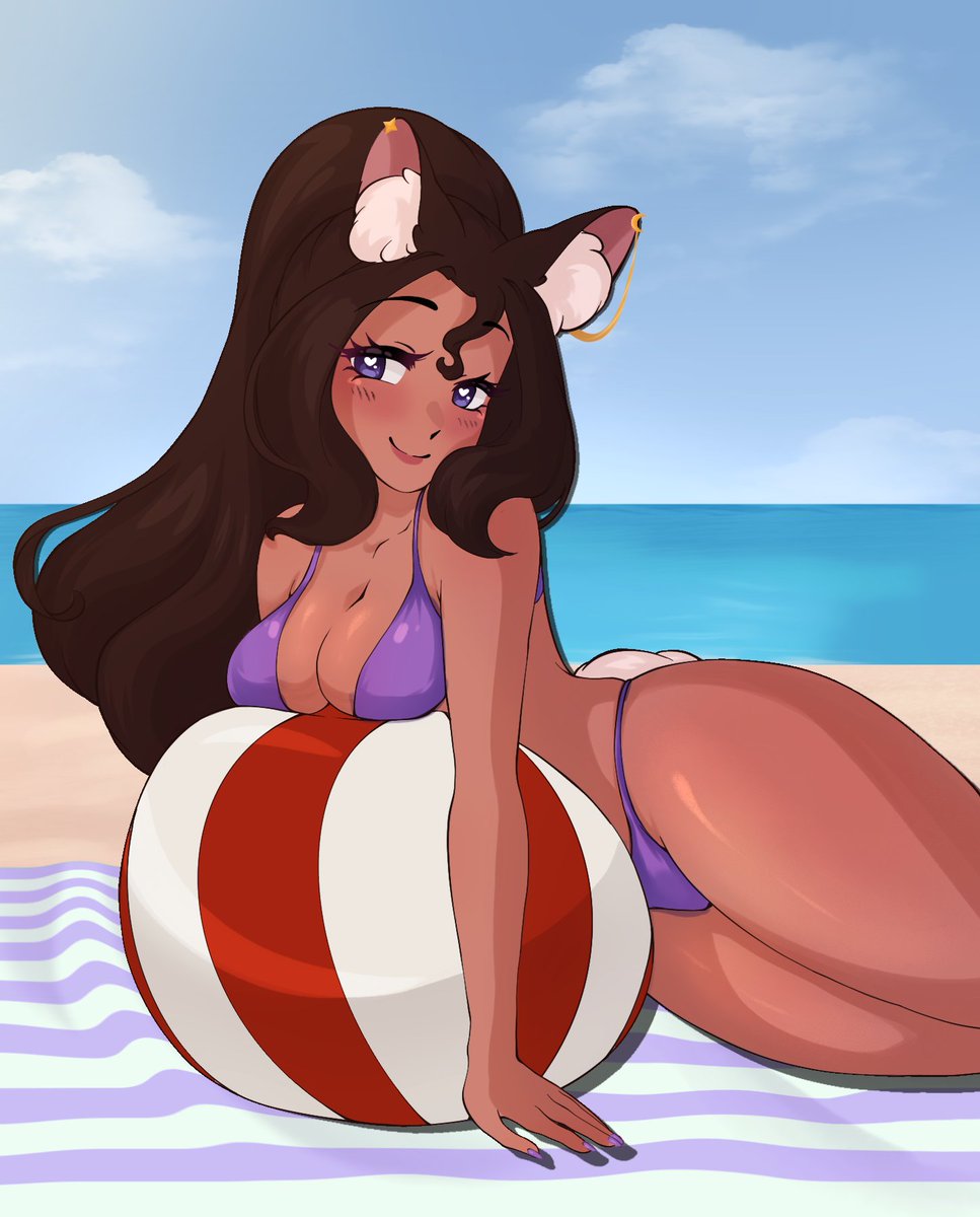 BabbitEclipsed's tweet image. ๐Limited slots ๐
Beach ball YCH
Over on my Vgen - โ๏ธ in bio