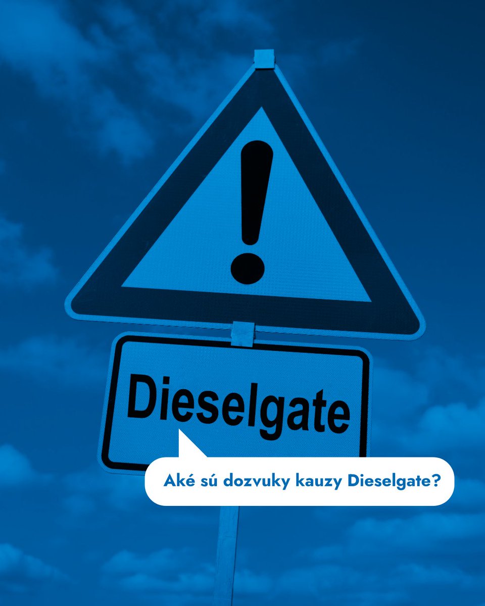 🚗 Kauza #Dieselgate ešte neskončila 
Milióny #áut s upraveným softvérom naďalej jazdia po Európe.
Emisie oxidov dusíka NOx dráždia pľúca, vytvárajú smog, škodia deťom.
Aj v SR niektorí vodiči ilegálne vypínajú filtre a AdBlue systém.
Prečítajte si viac: shorturl.at/xrv3K