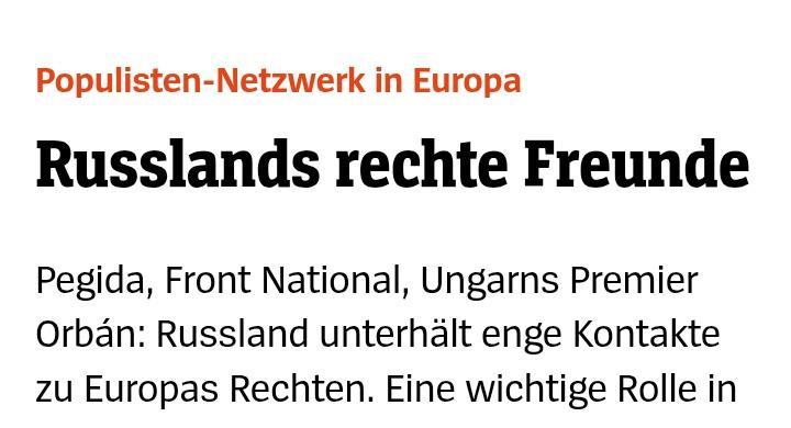 HS_Akechi's tweet image. Es wird oft stolz gesungen, dass #Putin keinen Erfolg hätte.
Die Wahrheit: Russland hat Trump erschaffen, #Russland hat #N4zis in ganz Europa stark gemacht. Russland will, dass die #Union, eine Urkraft Deutschlands, sich selbst zerstört.
Diese👇Schlagzeilen sind 10 Jahre alt!
1/2