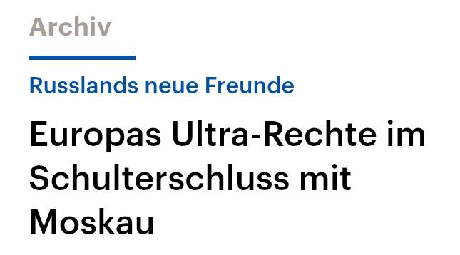 HS_Akechi's tweet image. Es wird oft stolz gesungen, dass #Putin keinen Erfolg hätte.
Die Wahrheit: Russland hat Trump erschaffen, #Russland hat #N4zis in ganz Europa stark gemacht. Russland will, dass die #Union, eine Urkraft Deutschlands, sich selbst zerstört.
Diese👇Schlagzeilen sind 10 Jahre alt!
1/2