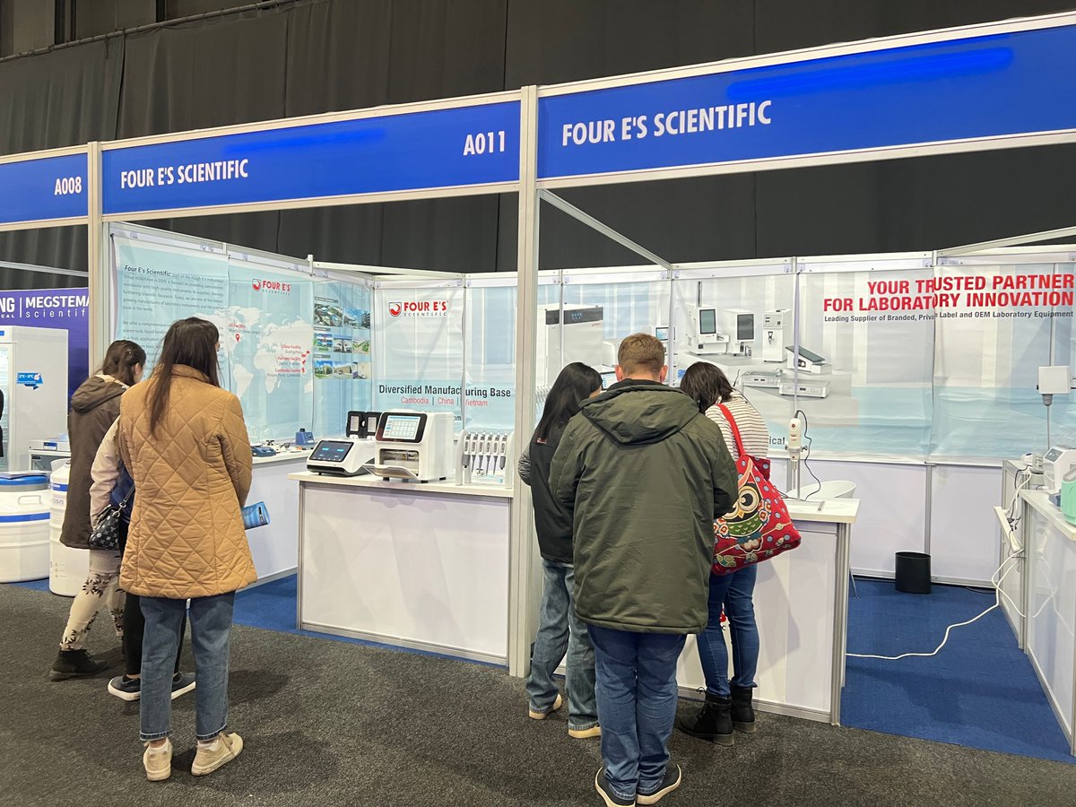 FourEScientific's tweet image. What an incredible week at Analytica Lab Africa ! 😆
It was a privilege to connect with industry leaders, and showcase our latest lab equipment. We’re excited to build on these connections and drive scientific progress together!
#AnalyticaLabAfrica #LabTechnology