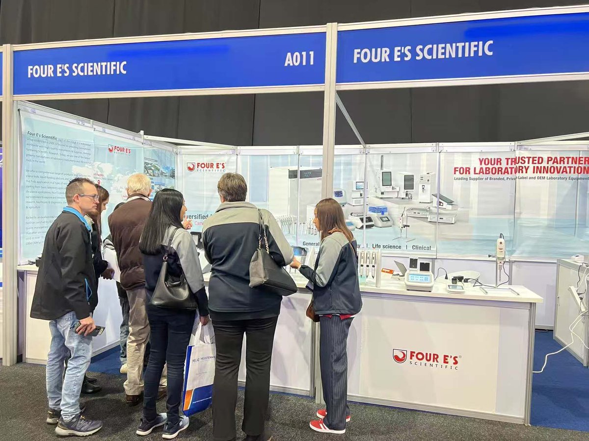 FourEScientific's tweet image. What an incredible week at Analytica Lab Africa ! 😆
It was a privilege to connect with industry leaders, and showcase our latest lab equipment. We’re excited to build on these connections and drive scientific progress together!
#AnalyticaLabAfrica #LabTechnology