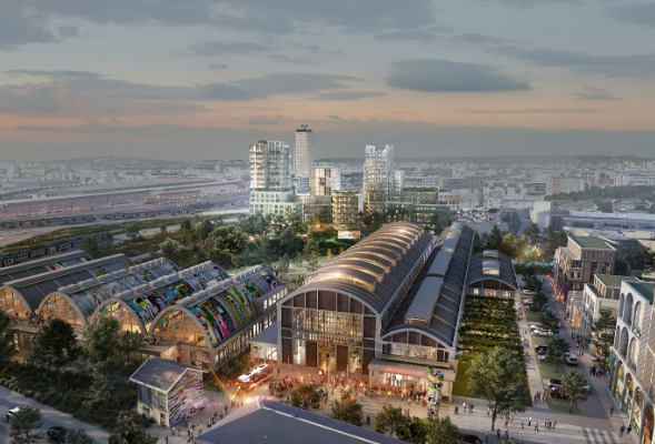 Equans_France's tweet photo. Les Cathédrales du Rail à Saint-Denis entrent en phase opérationnelle. 🚀

Ce futur quartier écoresponsable mêlera logements durables, mobilités douces, grand parc urbain et musée dédié au street-art & hip-hop. 

💡Le projet des Cathédrales du Rail fait suite à un appel à projets lancé en 2019 par SNCF Immobilier, en partenariat avec la Ville de Saint-Denis et Plaine Commune.

⏳Les premiers habitants sont attendus en 2028.