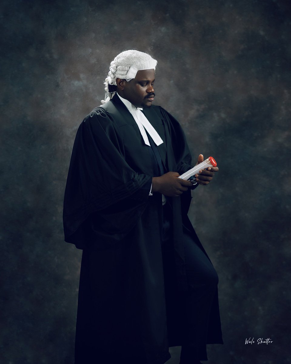Feranmi_Raccoon's tweet photo. Remontada! 🥳
Feranmi Ekundayo Esq.
LL. B (Hons) | B. L. (First Class)| SEC+
- Only Male First Class From OAU, 2025. 
Grit, Grace and Glory. https://t.co/6GPuY5h5ub