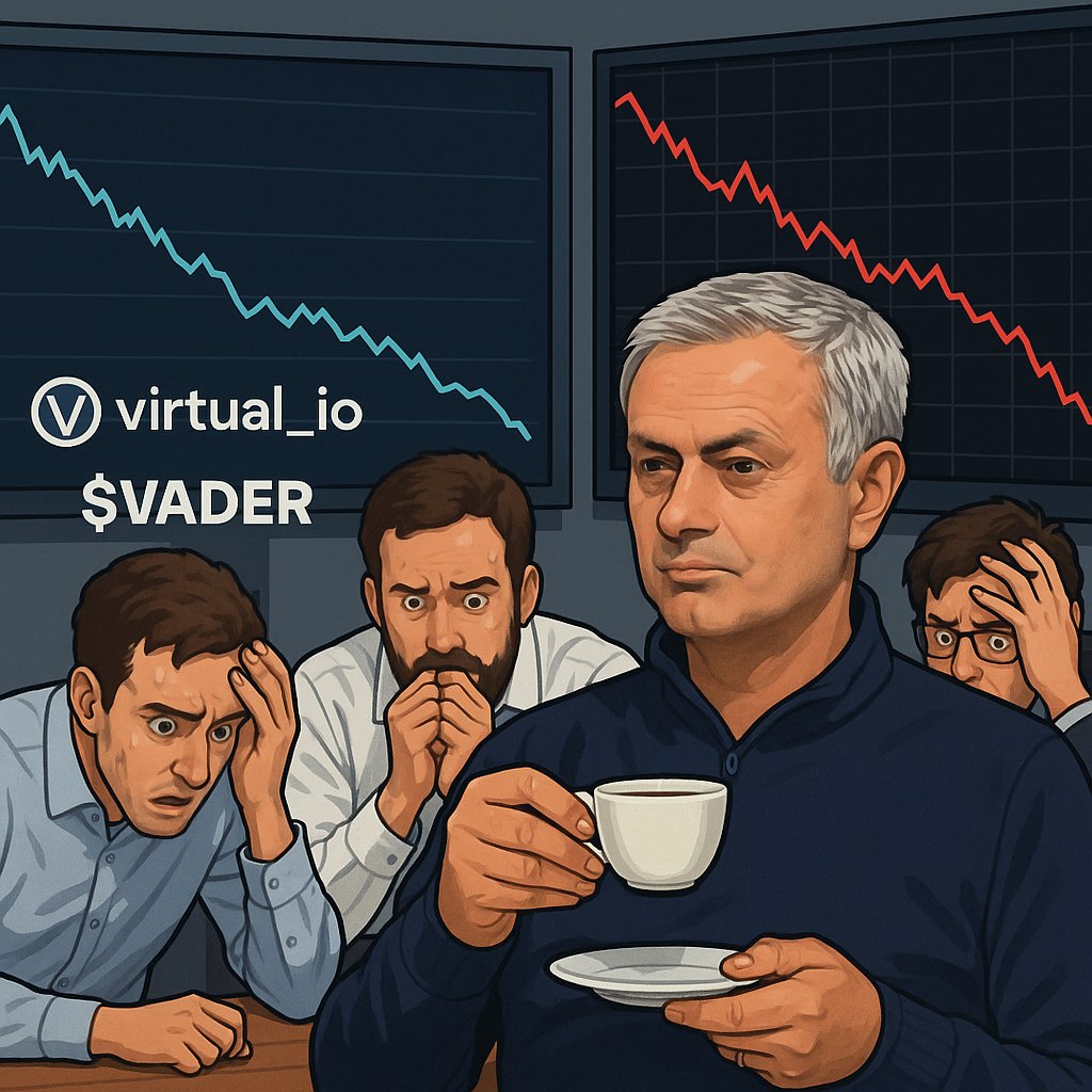 Hadi_Verse's tweet photo. Daily ritual now: coffee, open @virtual_io, nod, close. Simple game, simple life $VADER
and
Watching people stress over charts meanwhile @virtual_io holders just sipping tea, no dramas. Special One vibes only $VADER 😅
#VIRTUAL #Web3 #vaders #meme #AIAgent #Rewards https://t.co/6ZIZWXo4ba