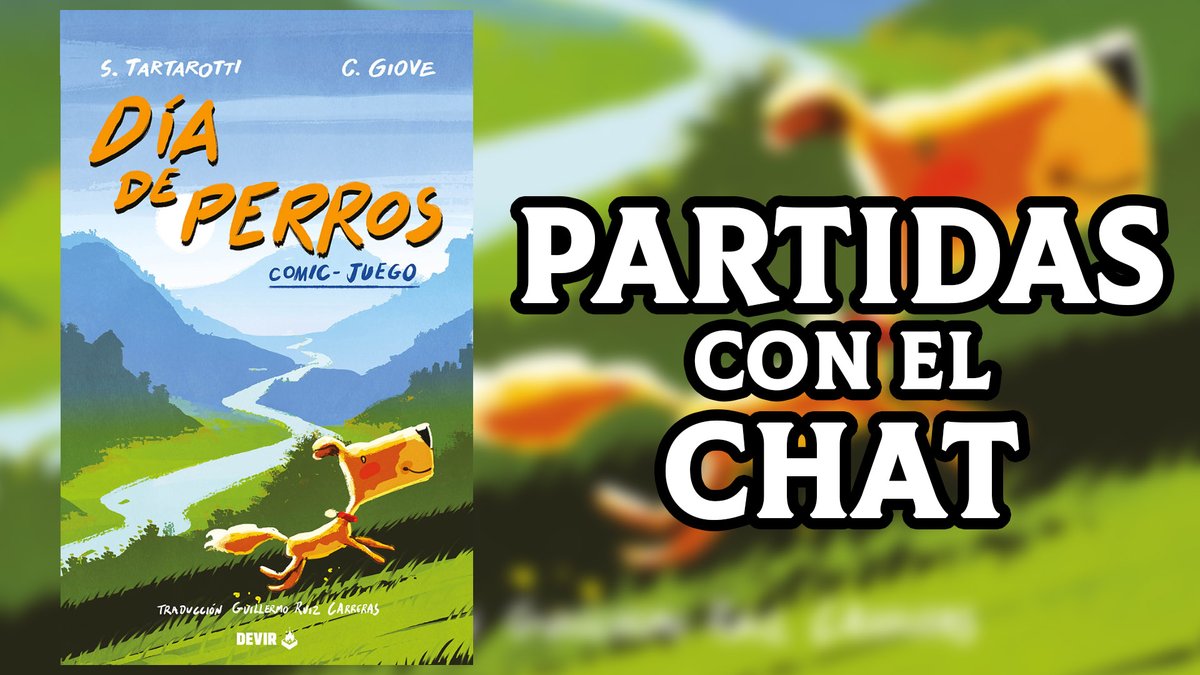 Jacin (@jacinmaeron) on Twitter photo Si os pica la curiosidad y queréis saber qué es eso de un "cómic-juego" (o queréis echaros unas risas sanas de viernes) ya tenéis disponible la lectura/partida de ayer con el chat de Día de Perros de <a href="/DevirIberia/">Devir Iberia</a>
Os va a gustar, aviso😜
Enlace abajo⬇️ Si os pica la curiosidad y queréis saber qué es eso de un "cómic-juego" (o queréis echaros unas risas sanas de viernes) ya tenéis disponible la lectura/partida de ayer con el chat de Día de Perros de <a href="/DevirIberia/">Devir Iberia</a>
Os va a gustar, aviso😜
Enlace abajo⬇️