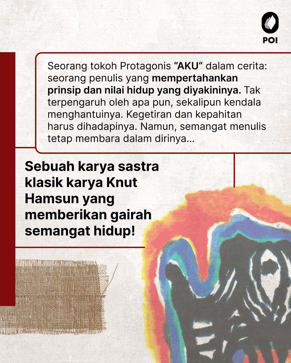Fiksi Karya Novelis Norwegia Penerima Nobel Kesusastraan

Lapar

Penulis: Knut Hamsun

“Lapar” karya Knut Hamsun bukan sekadar kisah tentang perut kosong, tapi tentang jiwa yang tak pernah menyerah. 

#bukuobor #lapar #fiksi #knuthamsun #sastrapilihan #bukurekomendasi