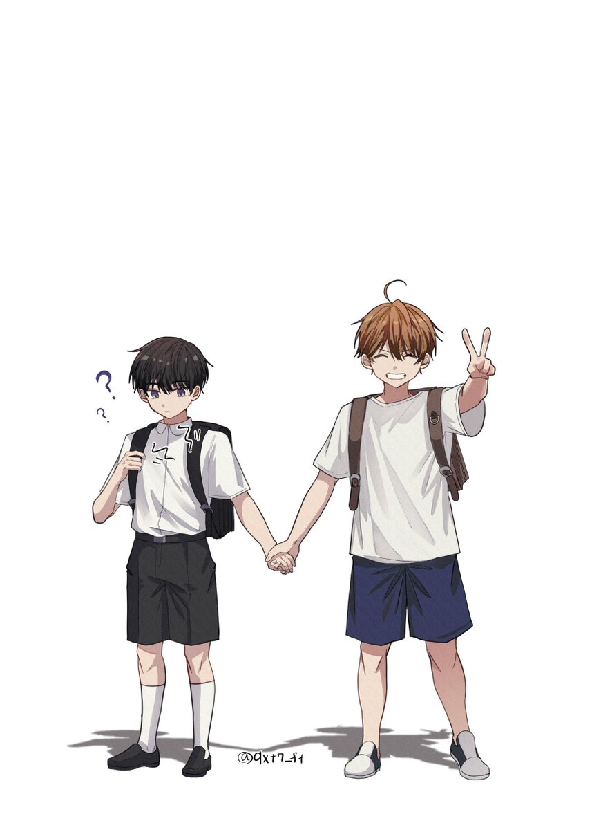qxt7_ft's tweet image. 成長痛

※創作bl