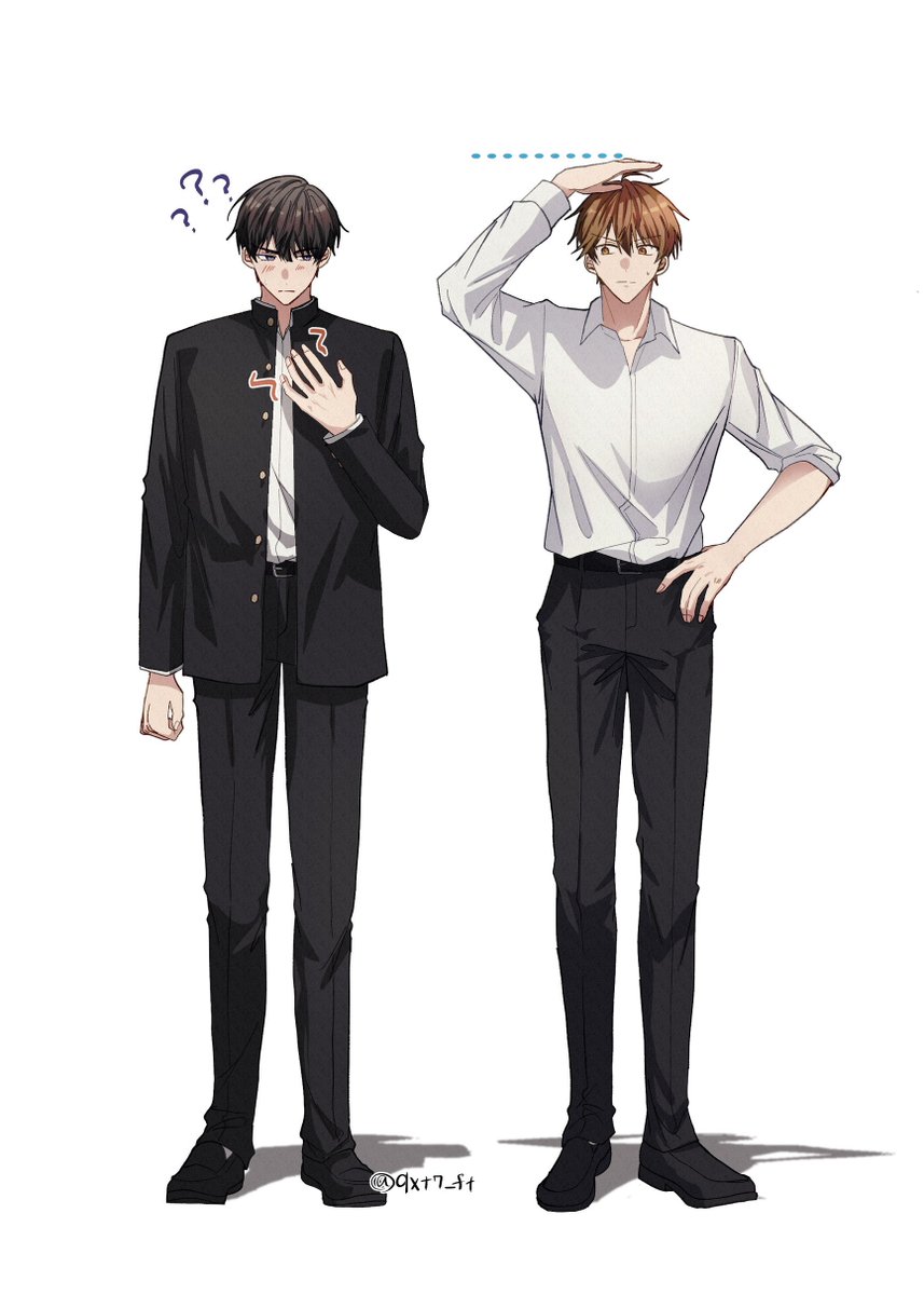 qxt7_ft's tweet image. 成長痛

※創作bl