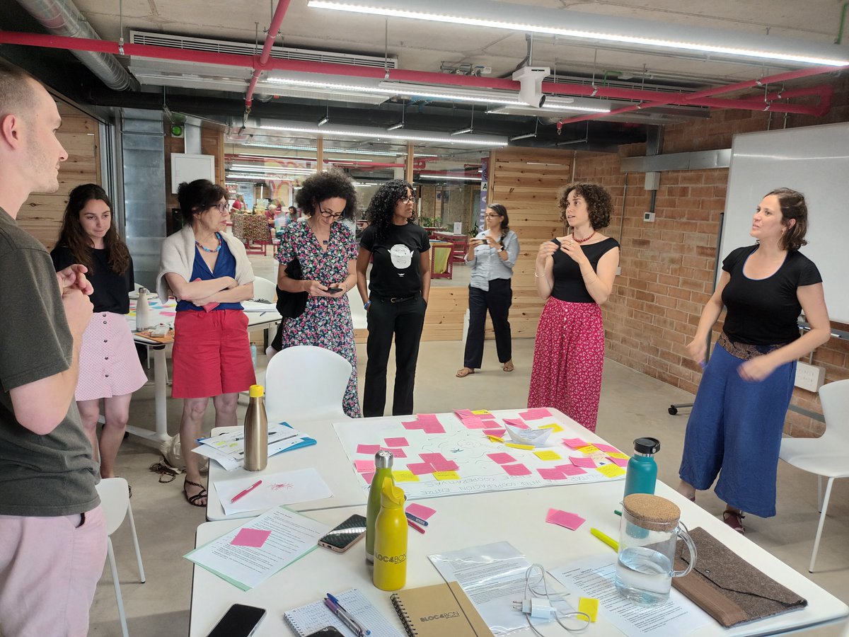 Vector 5 (@vector_5) on Twitter photo 🔄Compartint experiències d’intercooperació i ESS transformadora amb professionals <a href="/Toulouse/">Toulouse - Mairie et Métropole ⛱️</a> Métropole (#ERASMUSPLUS).
💬 Hem parlat d’intercooperació entre coops i d’ESS inclusiva i antirracista amb <a href="/diomcoop/">Diomcoop</a> MIGRESS,<a href="/AvancemSantaCla/">Avancem Santa Clara</a> i <a href="/lataula_coop/">LA TAULA</a>
#Intercooperació 🔄Compartint experiències d’intercooperació i ESS transformadora amb professionals <a href="/Toulouse/">Toulouse - Mairie et Métropole ⛱️</a> Métropole (#ERASMUSPLUS).
💬 Hem parlat d’intercooperació entre coops i d’ESS inclusiva i antirracista amb <a href="/diomcoop/">Diomcoop</a> MIGRESS,<a href="/AvancemSantaCla/">Avancem Santa Clara</a> i <a href="/lataula_coop/">LA TAULA</a>
#Intercooperació