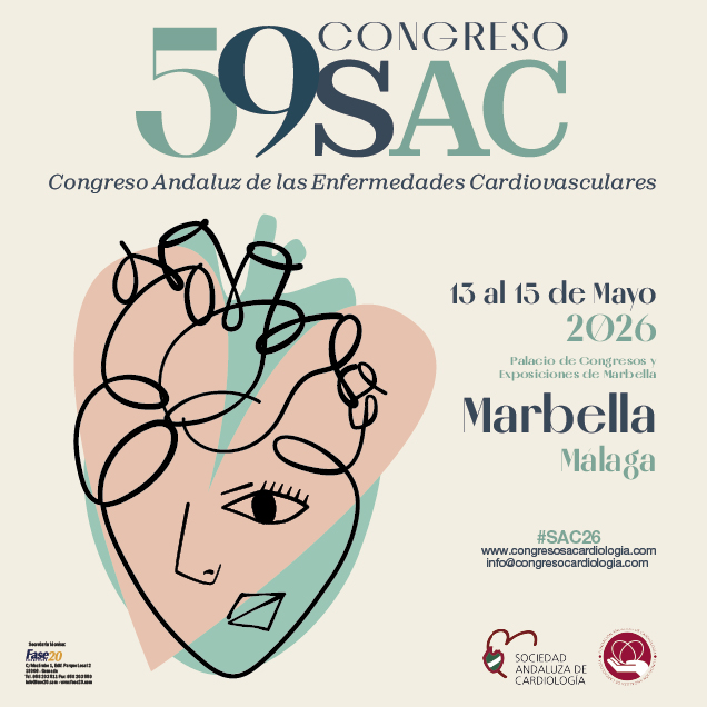 SACardiología (@sacardiologia) on Twitter photo 🚀Tenemos el placer de presentaros el cartel de nuestro 59 Congreso Andaluz de las Enfermedades Cardiovasculares de la SAC que tendrá lugar en Marbella del 13 al 15 de Mayo 2026📌
Próximamente más información 🔊
#sac26 #cardiologia <a href="/secardiologia/">Soc Esp Cardiología</a> 🚀Tenemos el placer de presentaros el cartel de nuestro 59 Congreso Andaluz de las Enfermedades Cardiovasculares de la SAC que tendrá lugar en Marbella del 13 al 15 de Mayo 2026📌
Próximamente más información 🔊
#sac26 #cardiologia <a href="/secardiologia/">Soc Esp Cardiología</a>
