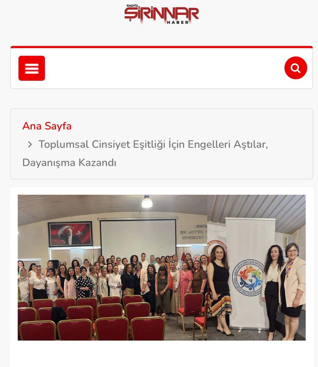 Gercekdernek's tweet photo. https://t.co/Gl8GOl4CRb @radyosirinnar #cinsiyeteşitliği #eğitim #toplumsalcinsiyet #siyaset #siyasettekadın https://t.co/Njup2h1NIh