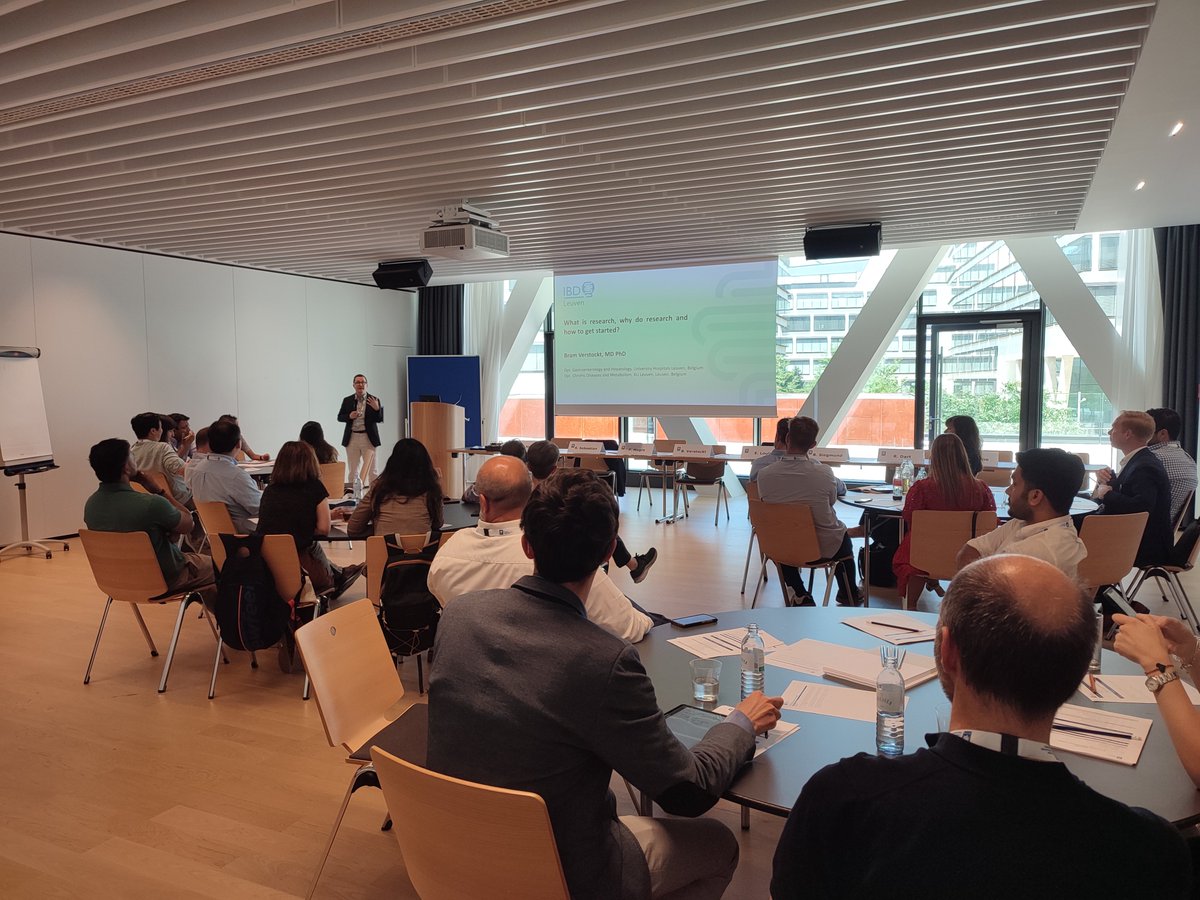 JosephHabibi_MD's tweet image. 3rd @Y_ECCO_IBD Mentorship Forum, Vienna, Austria
✅Becoming an IKL (Innovation knowledge Leader), not just a KOL
☑️Succeeding at living as a physician & scientist
✅Multi-center trial design simulation + shark tank
☑️New & old friends
@ibdseb @bverstockt @virgisolitano…