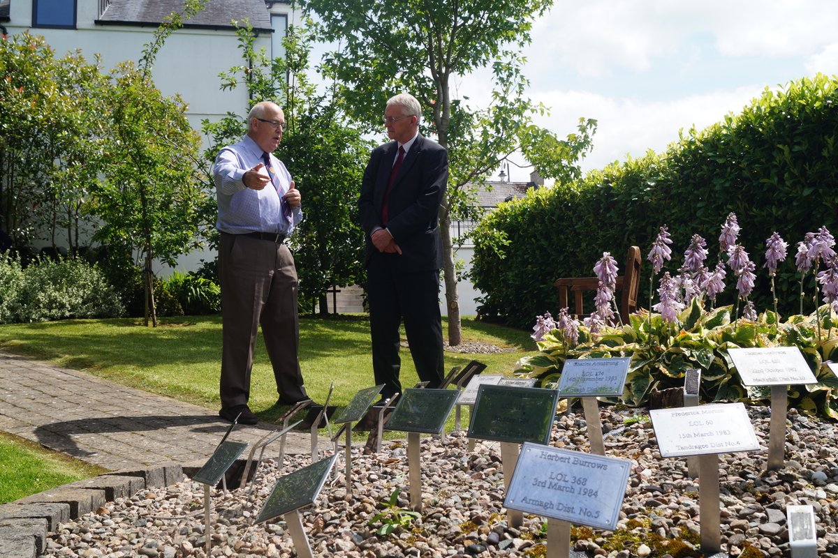 NIOgov's tweet image. Secretary of State @hilarybennmp visited Sloan's House @orangeheritage in Loughgall for a tour of the museum.
The birthplace of the Orange Order in 1795, the Museum showcases an important part of Northern Ireland's cultural heritage.