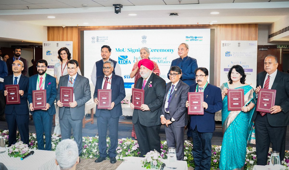 Conrad K Sangma (@sangmaconrad) on Twitter photo Attended the IICA North East Conclave 2025 at <a href="/IIMShillong/">IIM Shillong</a> graced by Hon’ble Union Minister for Finance and Corporate Affairs, Smti. <a href="/nsitharaman/">Nirmala Sitharaman</a>
This is a special time for the North East and we are grateful for the leadership in Hon’ble PM, Sh. <a href="/narendramodi/">Narendra Modi</a> ji that has Attended the IICA North East Conclave 2025 at <a href="/IIMShillong/">IIM Shillong</a> graced by Hon’ble Union Minister for Finance and Corporate Affairs, Smti. <a href="/nsitharaman/">Nirmala Sitharaman</a>
This is a special time for the North East and we are grateful for the leadership in Hon’ble PM, Sh. <a href="/narendramodi/">Narendra Modi</a> ji that has