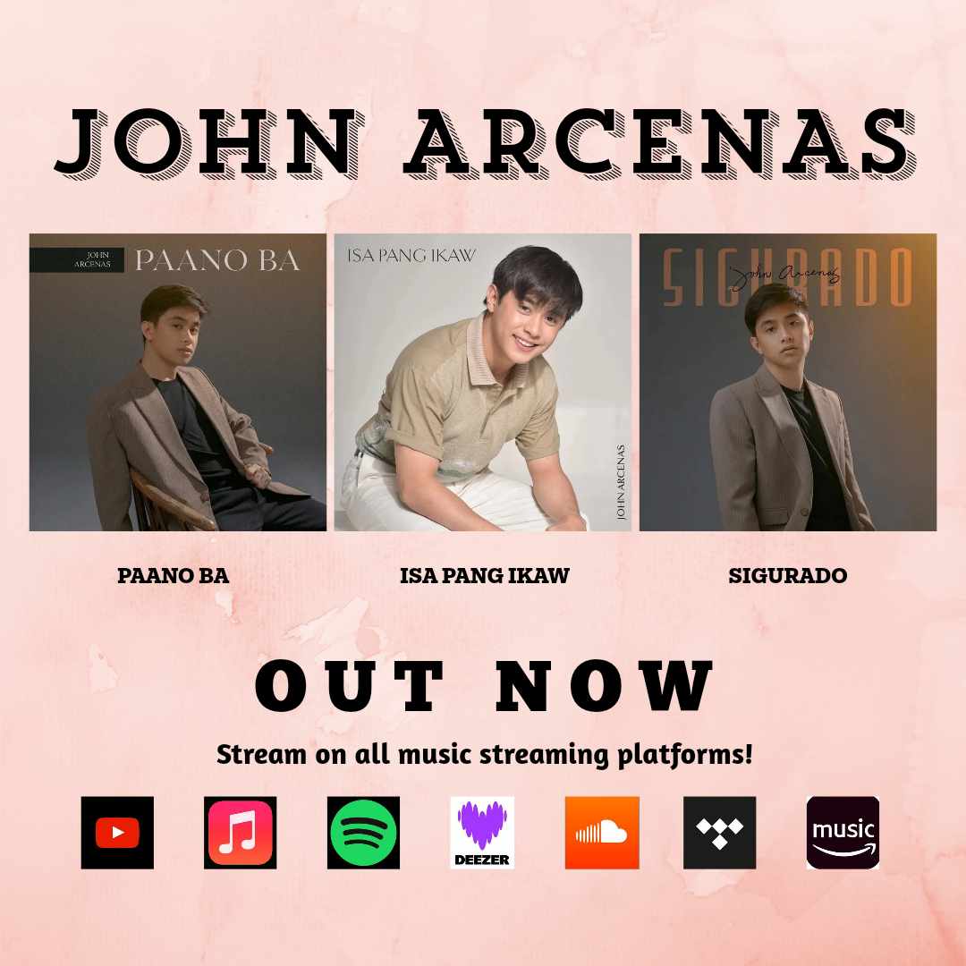 johnarcenastics's tweet photo. Don't forget to stream and tell us which one is your favorite song.

Available on Spotify, iTunes, Apple Music and other Digital Platforms! ✨

Spotify:
https://t.co/rbaj3KNDoP

https://t.co/3wDc52nKaZ

https://t.co/fpGlc0D0FB https://t.co/02V6BCCKEm