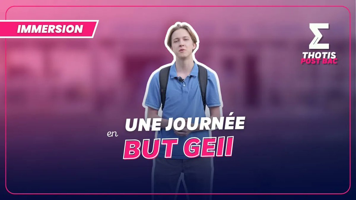 thotismedia's tweet image. #Immersion📹Une journée en BUT GEII🔦

Thotis plonge en immersion dans le quotidien d'Hugo, étudiant en BUT GEII. À travers ses cours et son témoignage, découvre cette formation tournée vers les technologies !

👉youtu.be/9k-2YbmTSTs

#Butgeii #But #Thotis