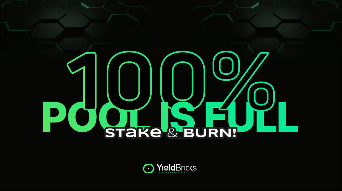 YieldBricks's tweet image. 🚨 YBR STAKING POOL FILLED IN UNDER 48 HOURS 🚨
What. A. Ride. 🔥
We recently launched our biggest staking pool yet - 20 MILLION $YBR - nearly 10% of the circulating supply, and truth be told, we had doubts about its size…

But the community showed up. And showed OUT. 💥

⏱️ In…