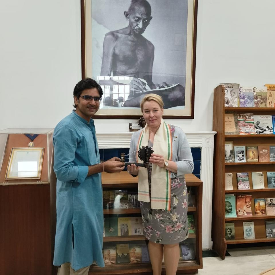 Gandhi Smriti and Gandhi Darshan, New Delhi (@gandhismriti_) on Twitter photo Ms. <a href="/FranziskaGiffey/">Franziska Giffey</a>, Mayor and Senator of Berlin, Germany visited Gandhi Smriti on July 11, 2025 with a 20-member delegation from Berlin. During this visit they saw the place of #MahatmaGandhiтАЩs martyrdom and also visited the Gandhi Smriti #museum. Ms. <a href="/FranziskaGiffey/">Franziska Giffey</a>, Mayor and Senator of Berlin, Germany visited Gandhi Smriti on July 11, 2025 with a 20-member delegation from Berlin. During this visit they saw the place of #MahatmaGandhiтАЩs martyrdom and also visited the Gandhi Smriti #museum.