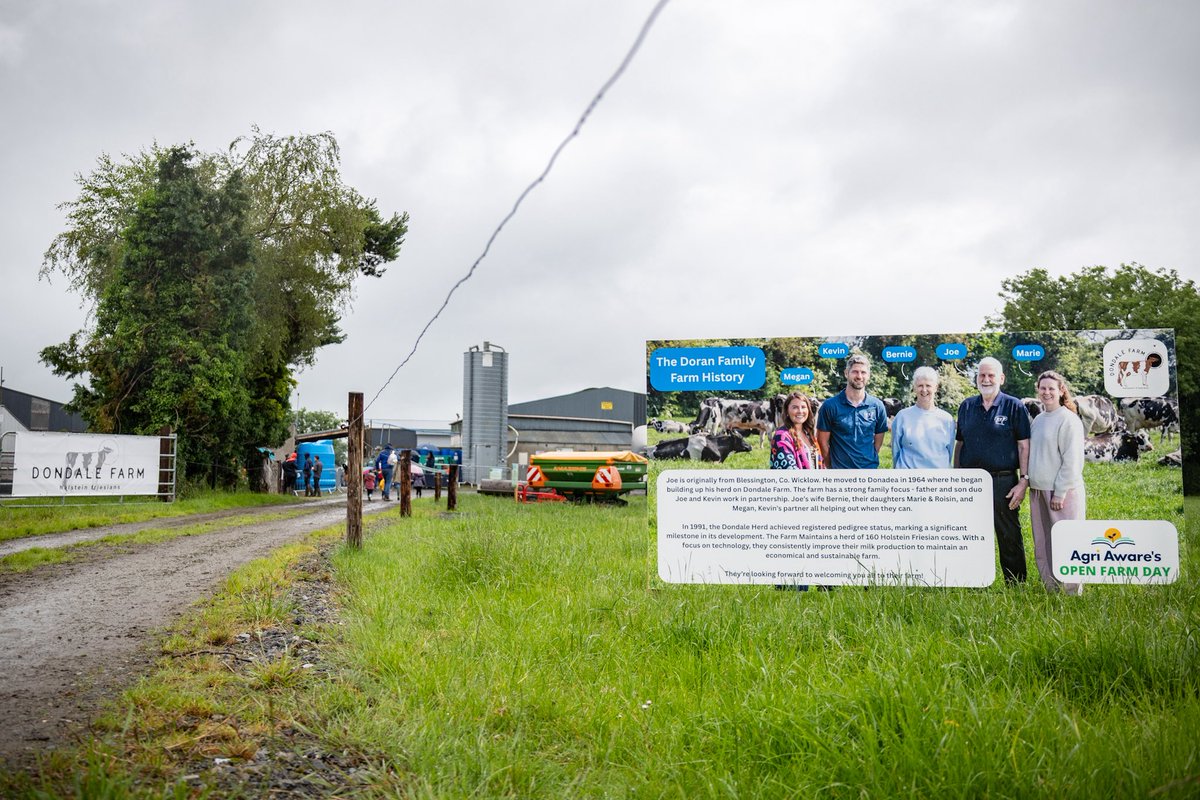 AgriAware's tweet image. Walking through the fields of any farm, you can see much more than just the livestock they keep or the crops they grow.
During our Open Farm Weekend, attendees had the chance to see what else is happening on farms. How farmers are working to improve water quality, boost…