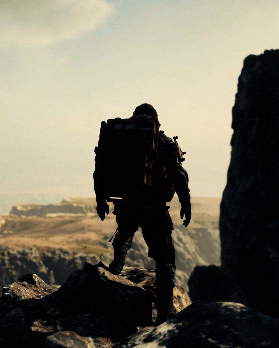 CaptureKnight's tweet image. THE MAN WHO DELIVERS

#VirtualPhotography #ThePhotomode #PSPhotomode #DeathStranding2 #DS2
#DS2PhotoMode #TCCMountains #TPMSunflare
