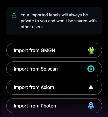 At Frontrun, privacy isn’t a feature—it’s a promise. Every label you import is yours alone 🔒 never shared, always private.