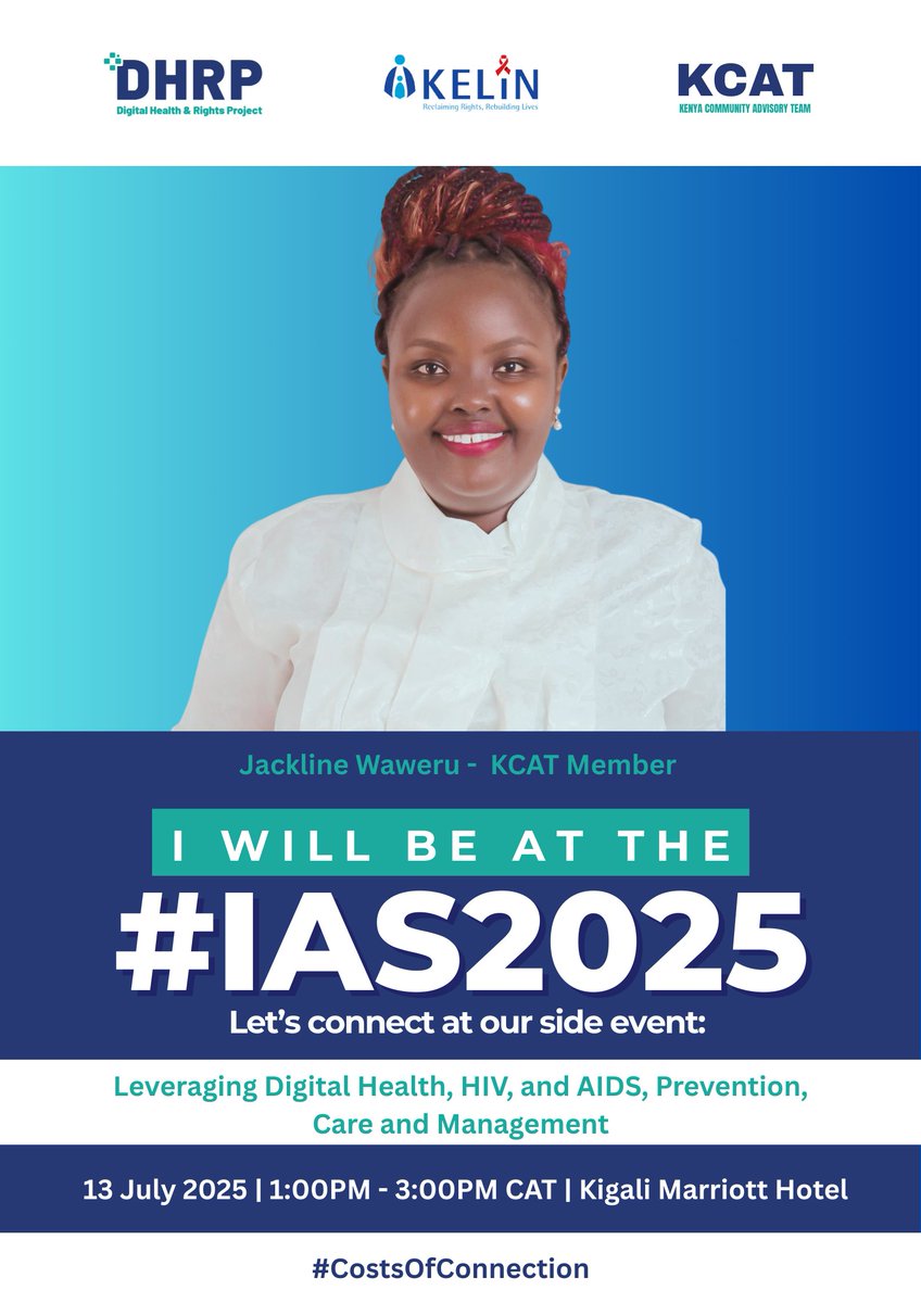 KELIN (@kelinkenya) on Twitter photo 🎉 Rwanda, here we come! 🇷🇼✨
We are thrilled to announce the first member of our #IAS2025 delegation:
🌟 Meet <a href="/WaweruJackline/">Waweru Jackline</a>. Fearless, radiant, and unapologetically powerful!
As a proud member of the Kenya Community Advisory Team and an outspoken advocate for health and human 🎉 Rwanda, here we come! 🇷🇼✨
We are thrilled to announce the first member of our #IAS2025 delegation:
🌟 Meet <a href="/WaweruJackline/">Waweru Jackline</a>. Fearless, radiant, and unapologetically powerful!
As a proud member of the Kenya Community Advisory Team and an outspoken advocate for health and human