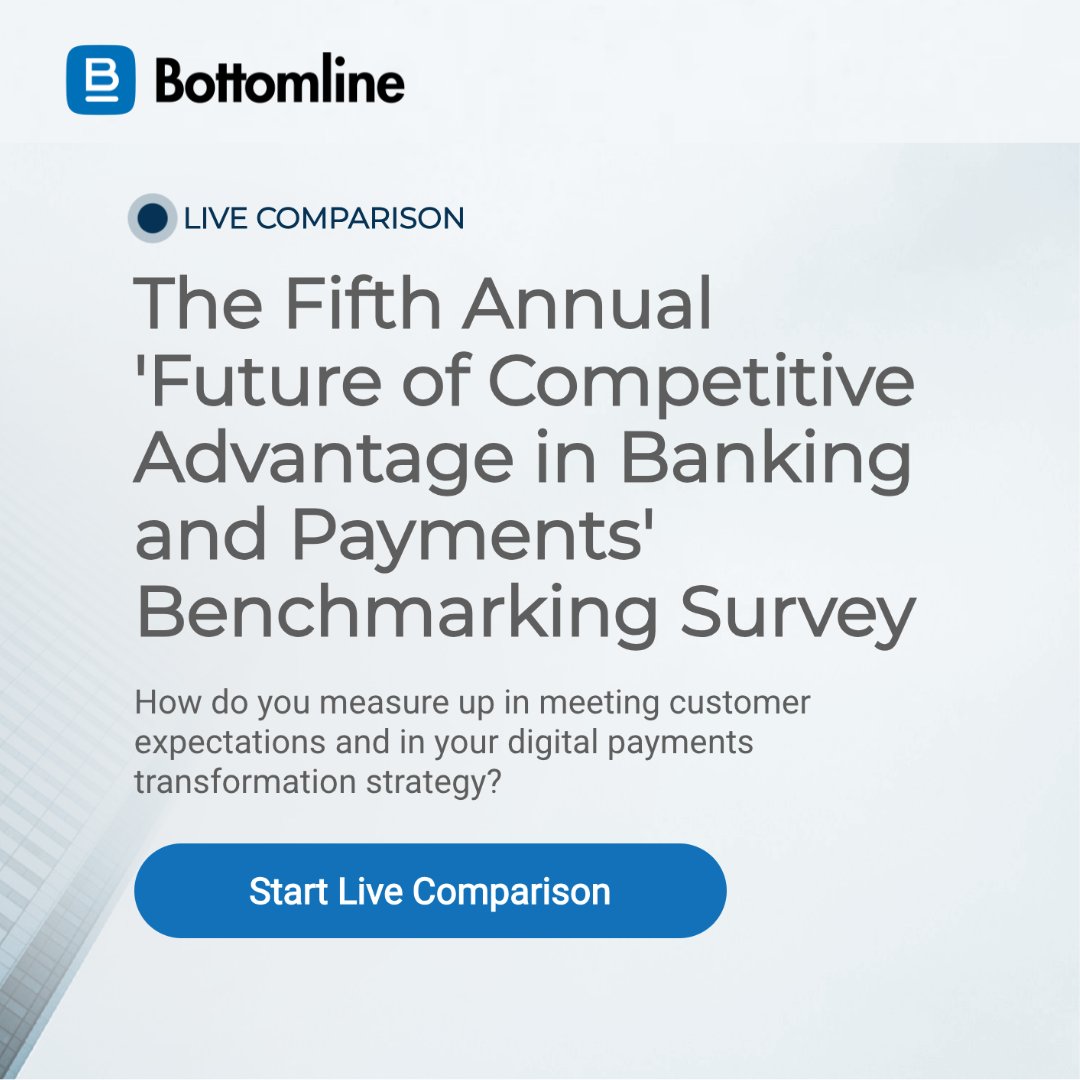 How does your payment strategy compare in 2025? Discover how you stack up against peers and uncover key opportunities.

Take the benchmarking assessment now: bit.ly/4eohXDi
@Bottomlinepay #fintech #payments #banking #comparison