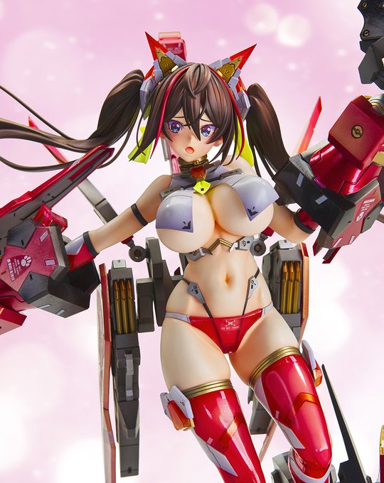 限定版の付属物は第一弾と同様に
・困り顔&ナチュラル胸パーツ
・特製デザイン入りカタパルト台座
・設定資料集
となっております!ぜひ!! 