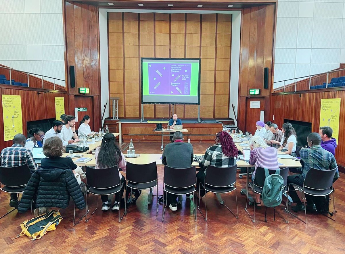 InvisibleMapper's tweet image. Last week the Global Corridor project had the pleasure of hosting our international collaborators to comparatively think through how infra corridors are transforming the planet inc urban terrains
A vibrant, caring + intellectually stimulating few days together w/ amazing people