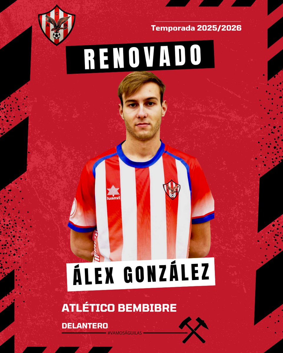 #Renovacion

Álex González renueva con el Atlético Bembibre.

#VamosÁguilas