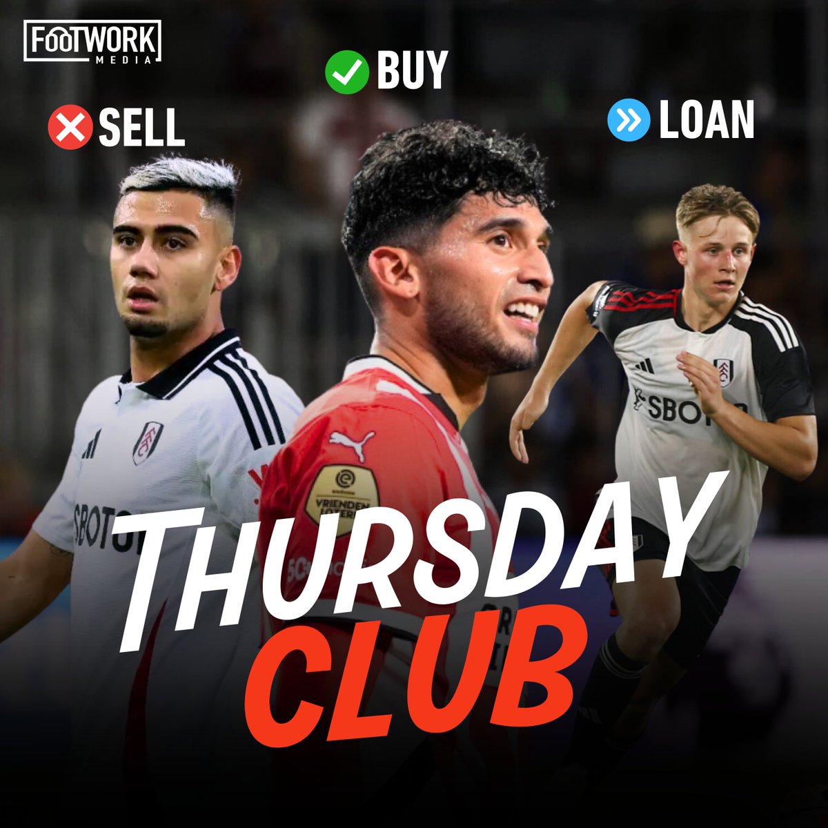 Fulhamish (@fulhamishpod) on Twitter photo 🎙️ THURSDAY CLUB: Fulham Squad Analysis
We go through the current starting eleven, consider where changes are needed and who might slot in as a replacement
<a href="/MrSammyJames/">Sammy James</a> · <a href="/jackjcollins/">Jack Collins</a>
🎧 Listen: pod.fo/e/2f9841 🎙️ THURSDAY CLUB: Fulham Squad Analysis
We go through the current starting eleven, consider where changes are needed and who might slot in as a replacement
<a href="/MrSammyJames/">Sammy James</a> · <a href="/jackjcollins/">Jack Collins</a>
🎧 Listen: pod.fo/e/2f9841