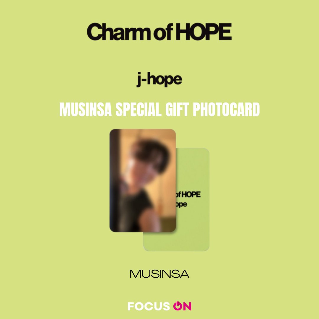 BTS j-hope Charm of HOPE MUSINSA 特典 トレカ j-hope Charm of HOPE MUSINSA 購入特典 トレカ - メルカリ