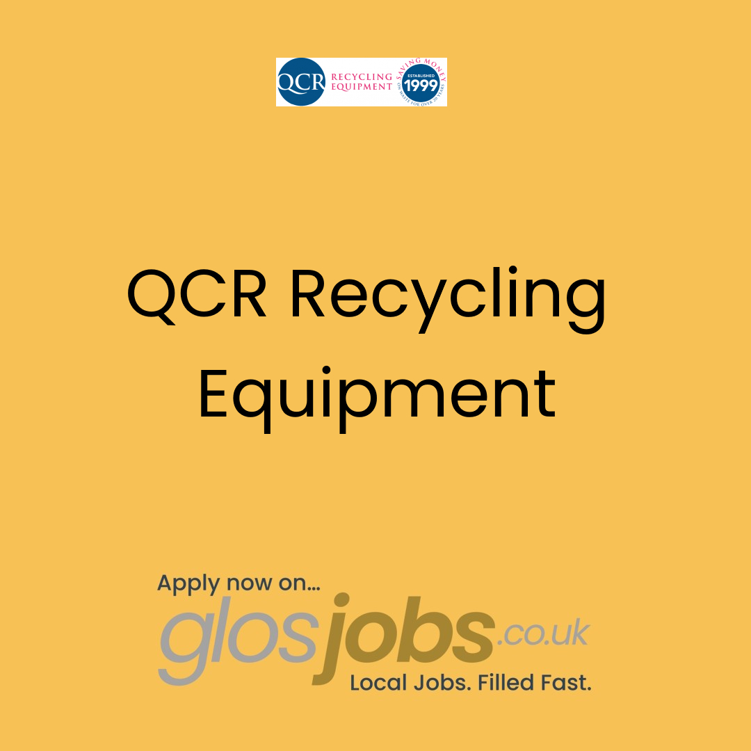 New Vacancy - Trainee Engineer &amp; Yardperson
QCR Recycling Equipment - Toddington
Find out more at: glosjobs.co.uk/apprentice-job…

#glosjobs #gloucestershirejobs
#gloucesterjobs #cheltenhamjobs 
#stroudjobs