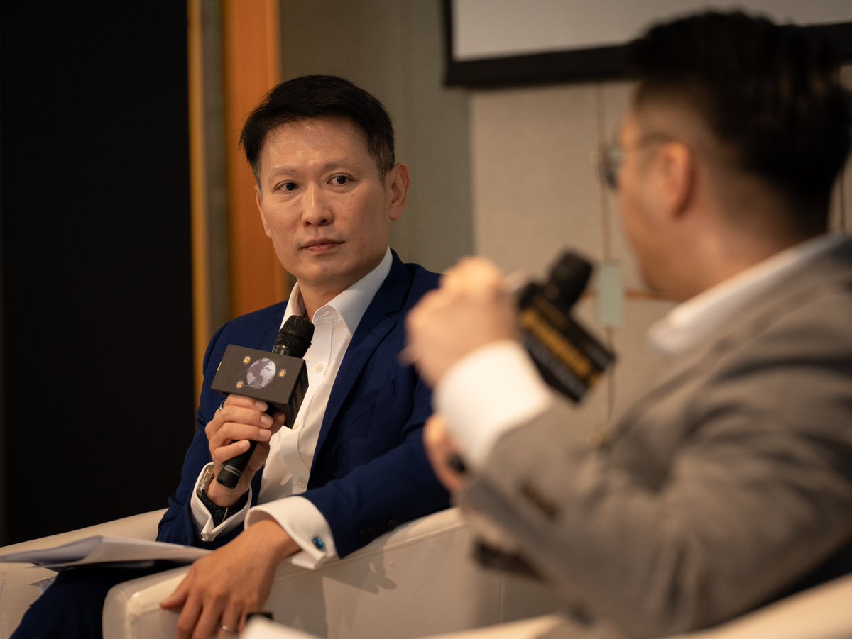 _RichardTeng's tweet image. It was a pleasure for #Binance to co-host an International Summit with the Taiwan Bitcoin and Virtual Asset Development Association!
I shared my thoughts on industry and regulatory trends, and reaffirming our commitment to fostering Taiwan's vibrant Web3 ecosystem.