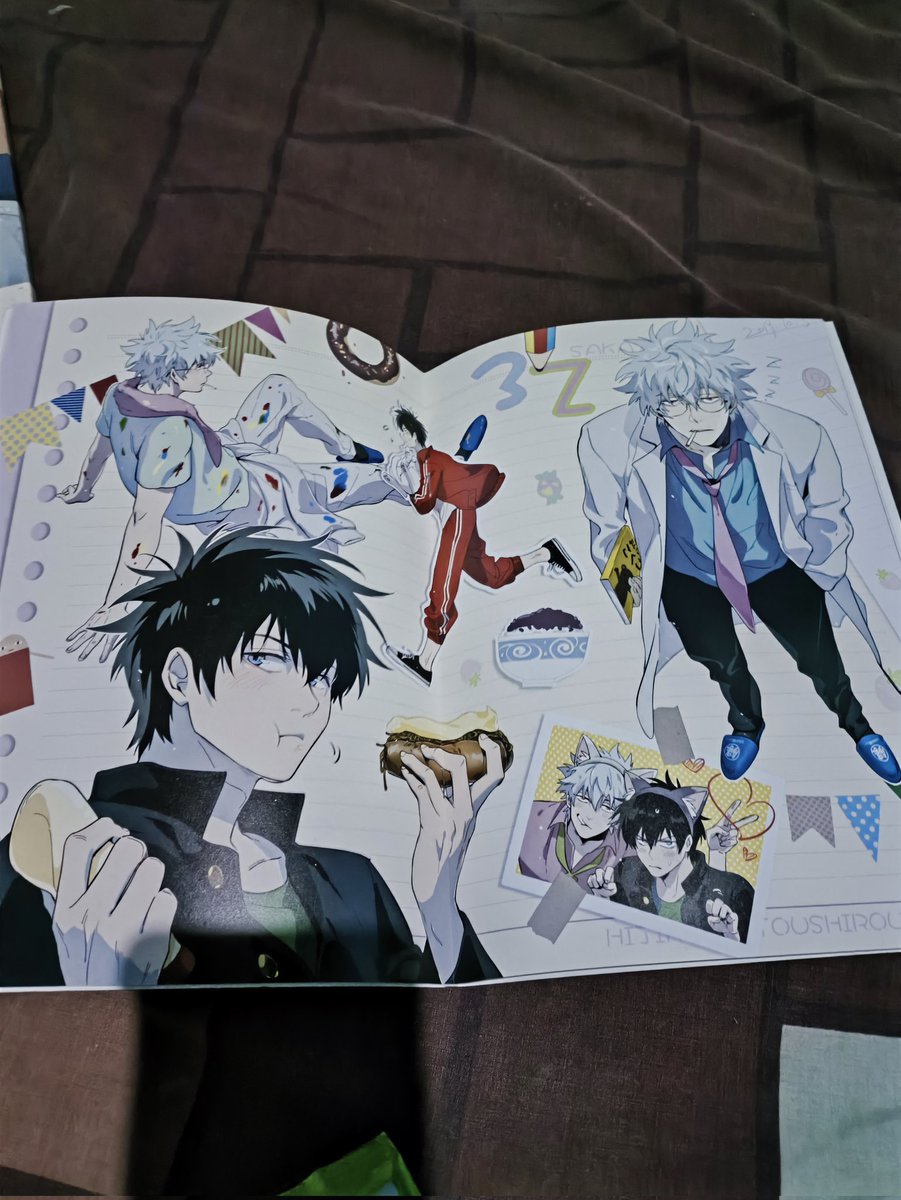 baksomelon's tweet photo. wts doujinshi BL YAOI gintama ginhiji gintoki hijikata secondhand, ada minor damage sedikit kotor, ngelupas, atau terlipat, DM atau komen untuk cek kondisi
https://t.co/rzbvLKgy5R https://t.co/QFNOo6676C