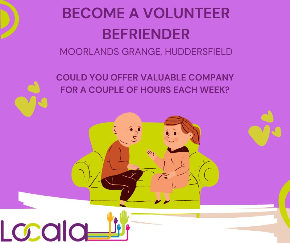 Find out more and apply today 
locala.org.uk/get-involved/v…