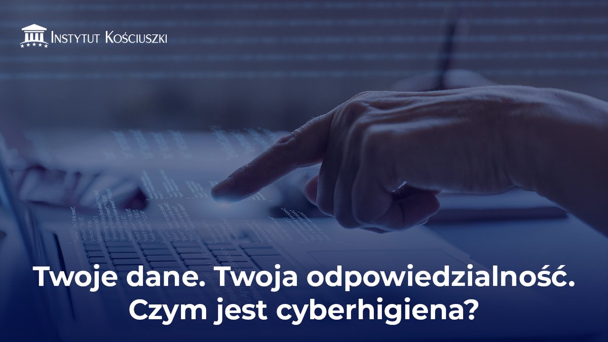 Jak zadbać o cyberhigienę?
✔ Silne hasła
✔ 2FA
✔ Backupy
Zobacz pełną listę dobrych praktyk 👉 ik.org.pl/2025/07/04/cyf…