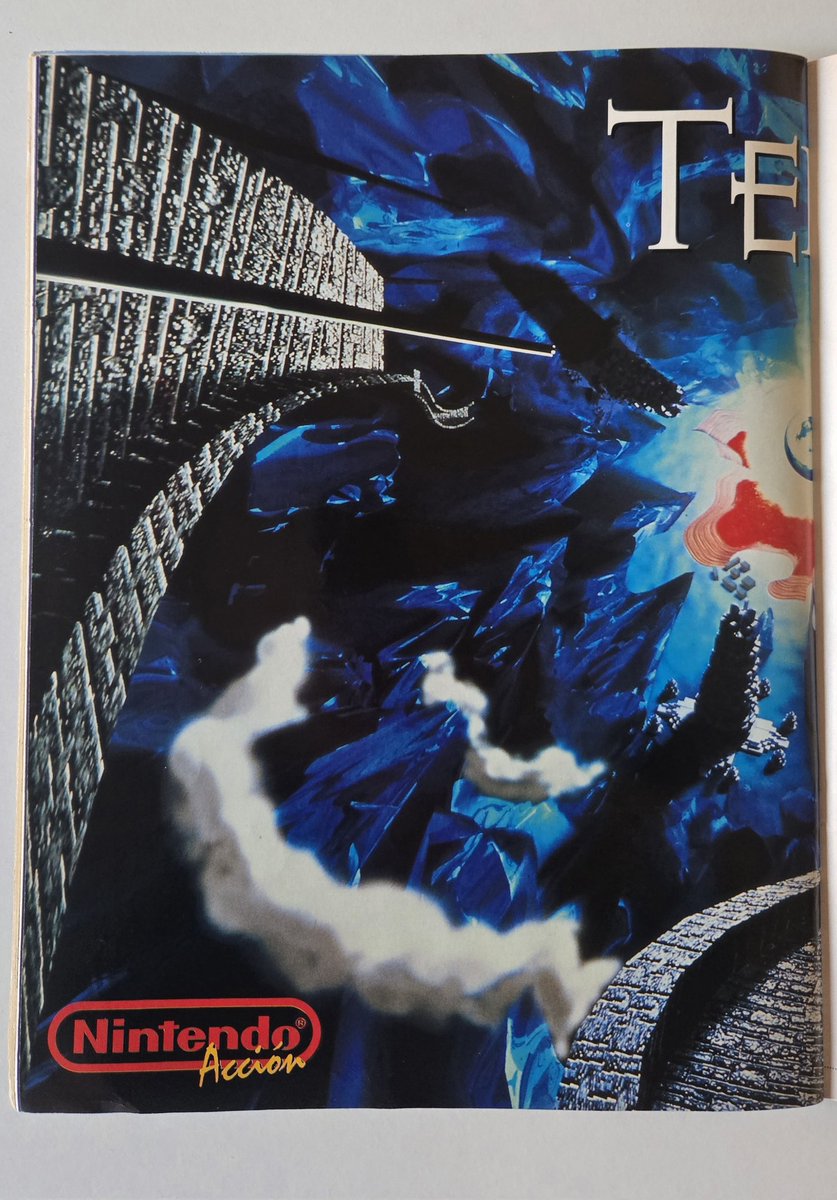 _Counter_'s tweet image. Revista nº53 de Nintendo Acción de Terranigma 😍! Recien llegada, en muy buen estado y  completa y con su poster de Terranigma! #terranigma #nintendoaccion #ark