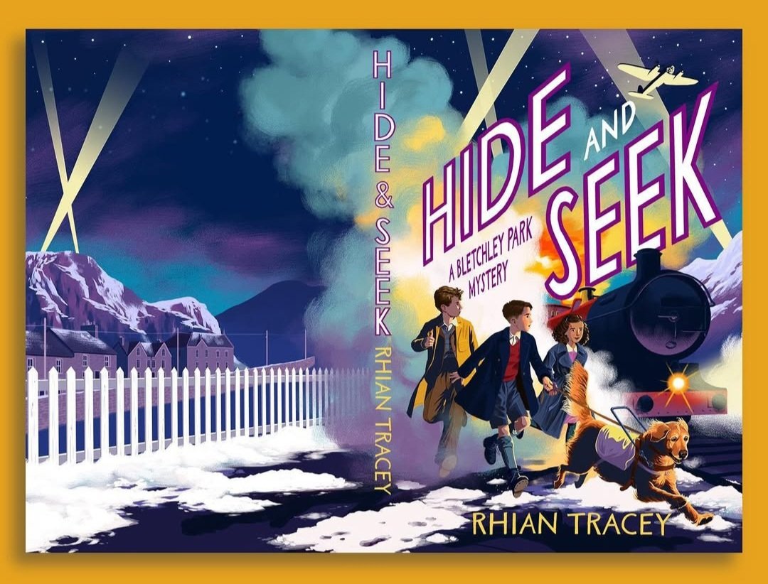 Rhian Mair Tracey (@rhiantracey) on Twitter photo Delighted that Hide and Seek has won <a href="/ChildrensLFests/">Children’sLiteratureFestivals</a> book award!
Big thanks to the team at <a href="/piccadillypress/">Piccadilly Press 📖✨</a>,
<a href="/DoodlesByDavid/">David Dean Illustration</a> for the lush cover, <a href="/guidedogs/">Guide Dogs</a> for the help with Kip 🦮 and <a href="/bletchleypark/">Bletchley Park</a> for continued support for the #BletchleyParkMystery series! Delighted that Hide and Seek has won <a href="/ChildrensLFests/">Children’sLiteratureFestivals</a> book award!
Big thanks to the team at <a href="/piccadillypress/">Piccadilly Press 📖✨</a>,
<a href="/DoodlesByDavid/">David Dean Illustration</a> for the lush cover, <a href="/guidedogs/">Guide Dogs</a> for the help with Kip 🦮 and <a href="/bletchleypark/">Bletchley Park</a> for continued support for the #BletchleyParkMystery series!