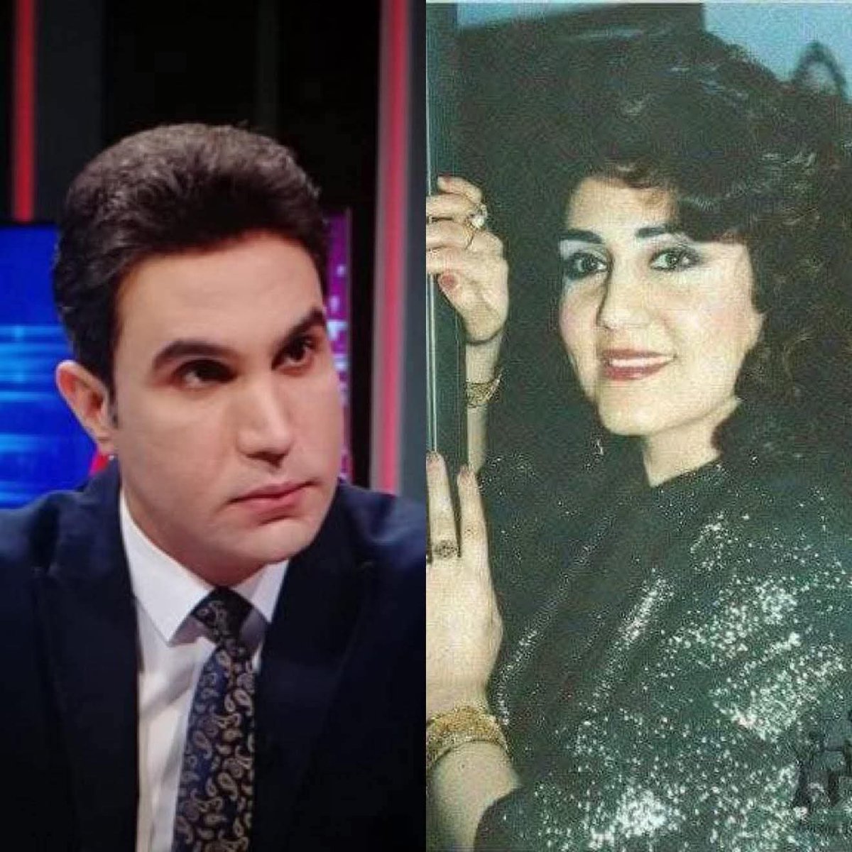 لاياهتلي. طلع ابن مديحة معارج.  سبحان الله كل من يضد الحشد يطلع بي ليك..

هذا الا ( اعلامي ) محمد جبار طلعت امه مديحة معارج ! 
جاسوسة صدام بالإذاعة 
هي السبب بقتل المذيعة سهاد الله يرحمها
علمود نكتة بينهن عود صديقات 
الكلبة مديحة تكول تضحك على صدام 

ابن الرفيقه وبامتياز