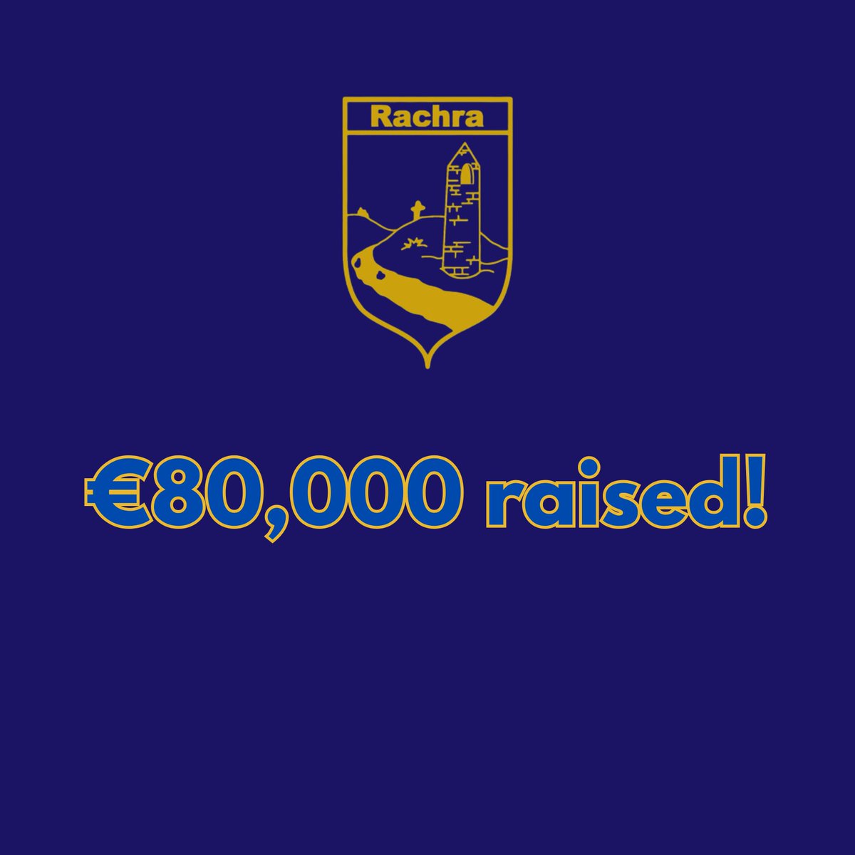 🟦🟡🔵🟨
Good morning everybody,

Sincerest thanks to you all for your support of the Shannonbridge GAA Club Community Gym Development fundraiser. We have surpassed the €80,000 mark. 

The draw takes place this evening and will be live streamed on Facebook. You can support our