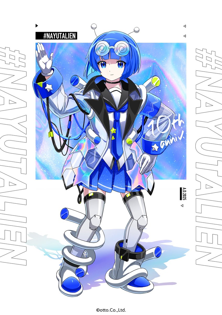 ナユタン星人さん10周年記念
グッズイラストを制作しました。

#ナユタン10周年 本当におめでとうございます☆