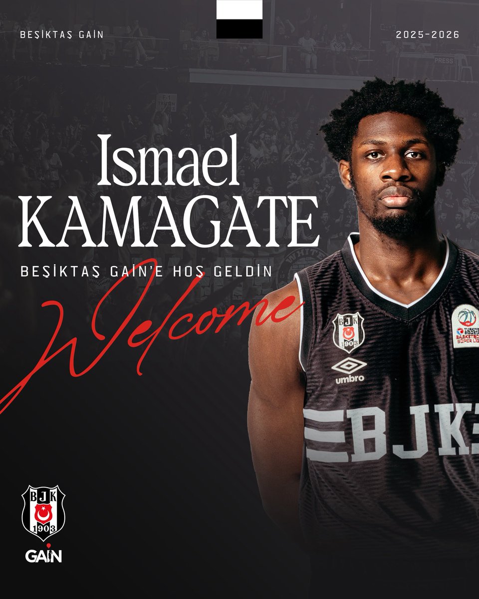 Ismael Kamagate Beşiktaş GAİN’de

Beşiktaş GAİN Takımımız, Fransız pivot Ismael Kamagate ile sözleşme imzaladı.

2025–26 sezonu öncesi transfer çalışmalarını sürdüren Beşiktaş GAİN Basketbol Takımımız, 2.11 boyundaki genç pivot Ismael Kamagate’i kadrosuna kattı. 

Kamagate, son