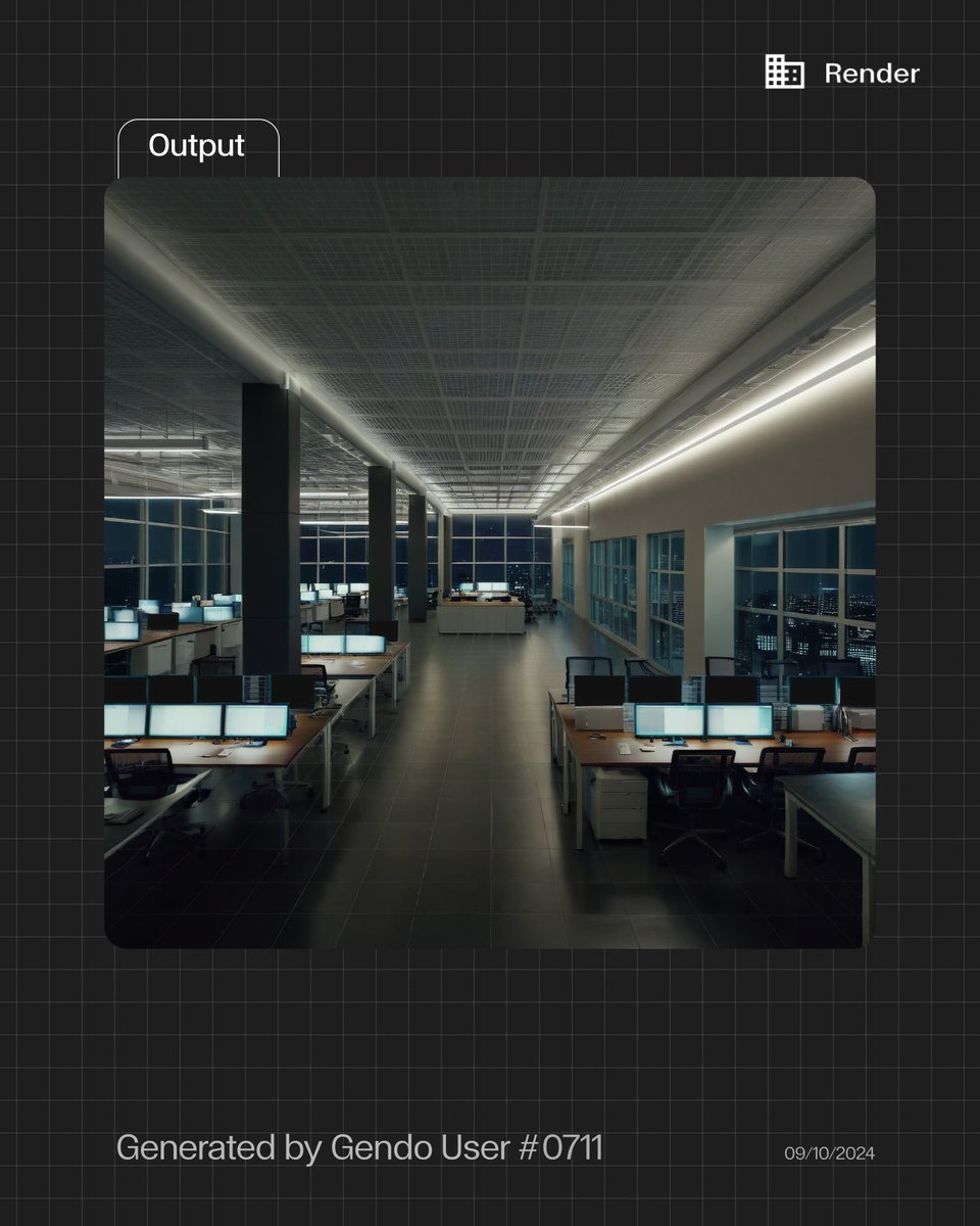 🔗 Try it now—link in bio. 

Lighting, materials, and atmosphere—all seamlessly brought to life with AI-powered visualisation. Perfect for architects, designers, and visionaries who want to see their ideas fully realised instantly. #GendoAI